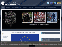 Tablet Screenshot of josejimenezgallego.com
